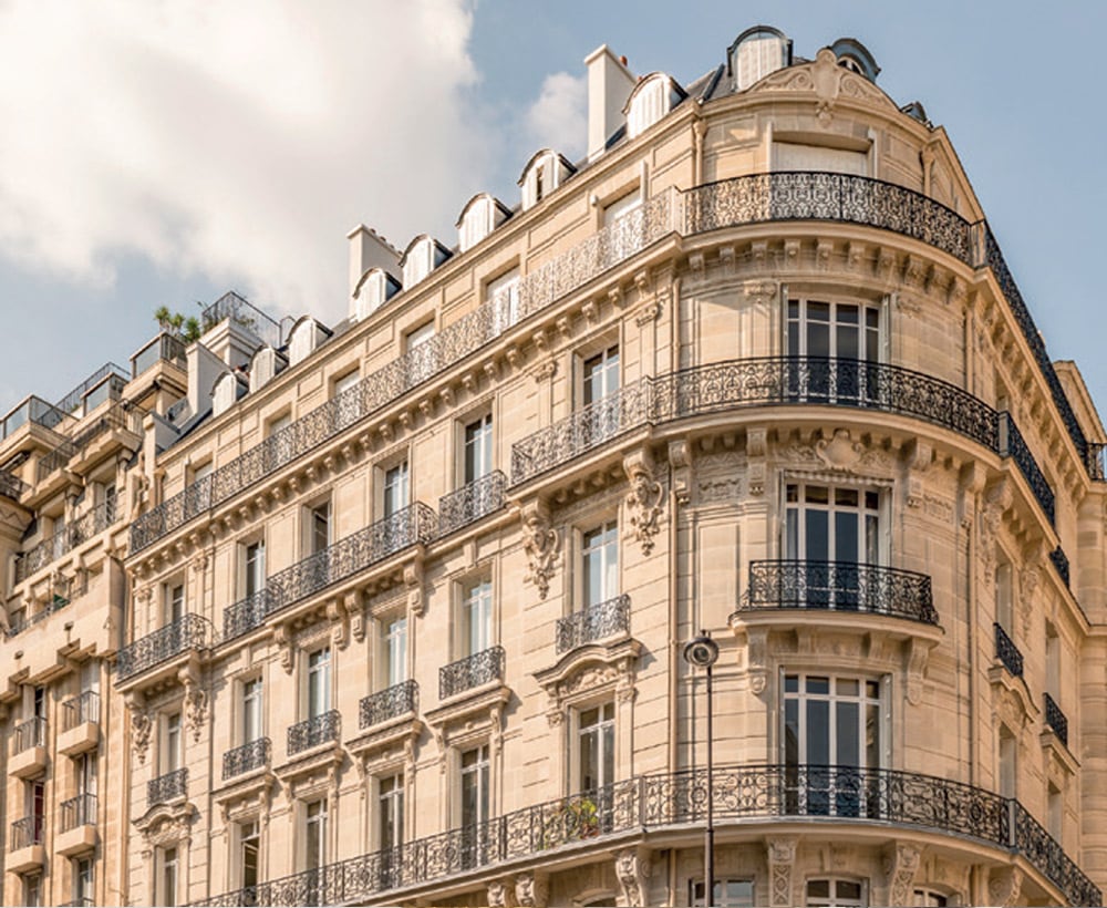 Fenêtre, Esthétique Haussmannienne